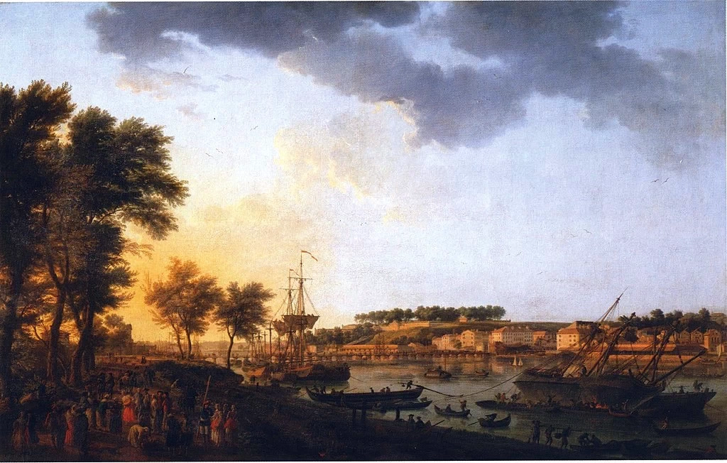  36-Il porto di Bayonne 